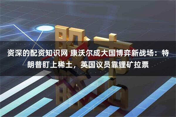 资深的配资知识网 康沃尔成大国博弈新战场：特朗普盯上稀土，英国议员靠锂矿拉票